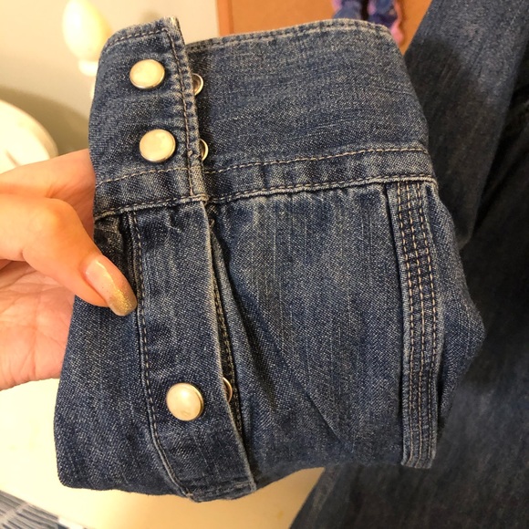 demin shirt | boutique | stylish - Picture 3 of 3